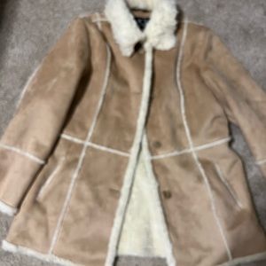 Shearling Chic Jacket Sz L